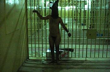 Naked detainees harassed, tutored and sexually abused. 